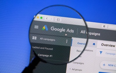 Google Ads dashboard on computer