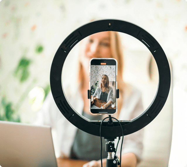 Dentist recording ProView Social video